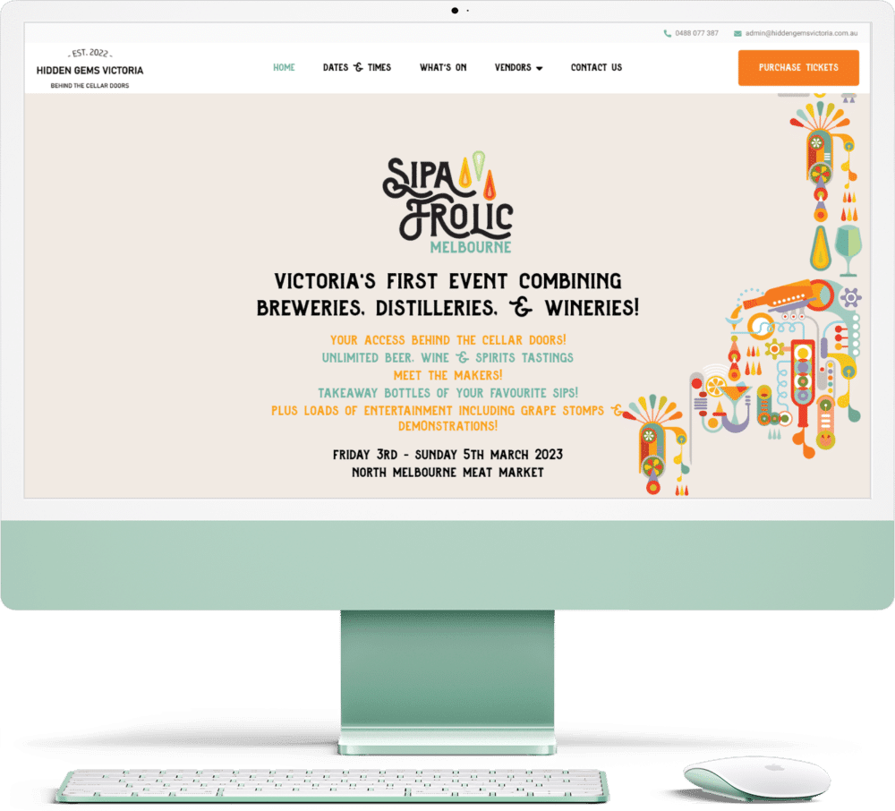 Sipafrolic Website Design Mildura